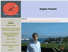 Tablet Screenshot of angelofranzini.com